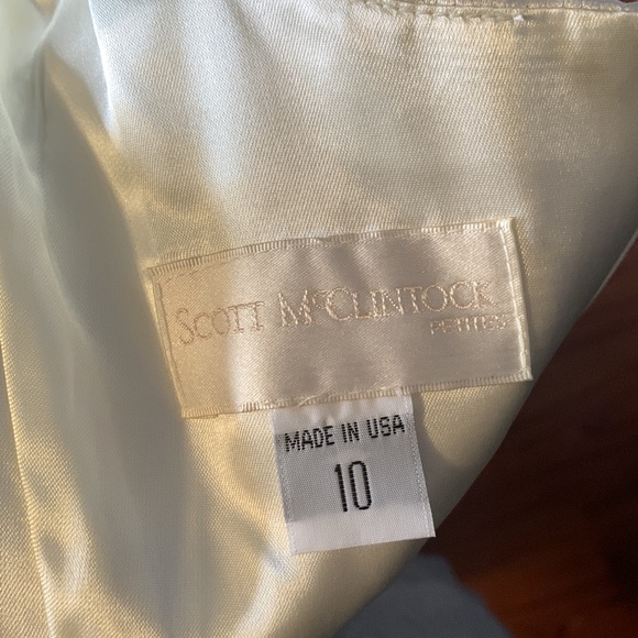 🤎NWT Vintage Scott McClintock wedding dress - Picture 7 of 11